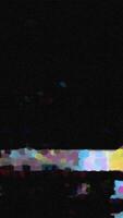 Abstract digital glitch loop. video