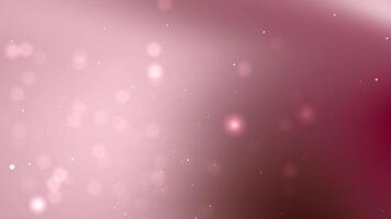 Pink background with glowing lights and particles is perfect for adding a soft, dreamy touch to designs, especially for fantasy themes. video