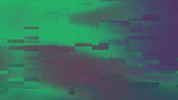 Green and purple pixelated background suitable for digital designs, technology themes, gaming content, and abstract graphic projects. video