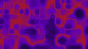 A blurry abstract background of red and purple with amorphous shapes and rounded edges video