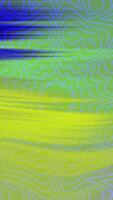 Abstract design with blue lines on a gradient of green and yellow Horizontal blur streaks video