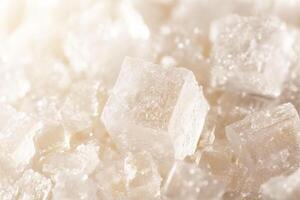 Sugar cubes are shown in this image photo