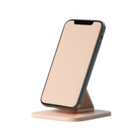 Minimalist neutral phone stand simple modern accessory png