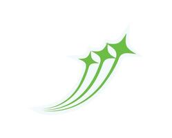 Y2K Abstract Comet shape sticker. Modern aesthetic icon with retro elements. Cool graphic symbol featuring star and comet forms, ideal for decoration, collection, or trendy designs. vector