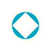 Brutalist abstract shapes sticker. Geometric elements, including circle, square, and triangle, deliver a modern icon. Minimal flat style suits various creative applications. vector