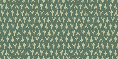 Bird Track Pattern in Vintage Victorian Style vector