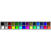 Retro Pixel Art Window UI Blank Dialog Box - 90s Vintage Computer Interface png
