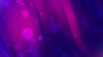 Animated abstract background with flowing gradient waves in vibrant purple, pink, and blue tones, enhanced with soft bokeh light effects. video