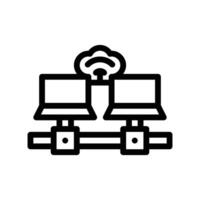 Cloud Data Center Network vector
