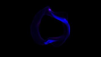 Dynamic Neon Waveforms - Animated Background Loop video