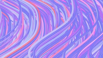 Vibrant Flowing Abstract Loop - Colorful Waves in Motion video