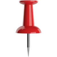 Red push pin Image, Push Pin isolated on transparent background, Push Pin illustration png