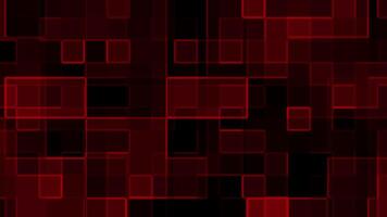 uma vermelho e Preto fundo com quadrados video