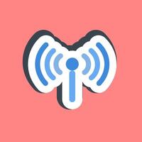Sticker hotspot. Internet network elements. vector