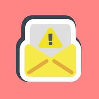 Sticker spam. Internet network elements. vector