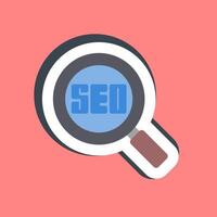 Sticker seo. Internet network elements. vector
