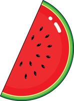 watermelon fruit vectors
