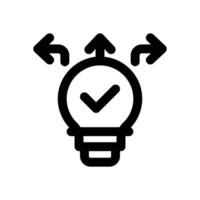 ability line icon. Clean and minimalist icon for websites and mobile apps. vector