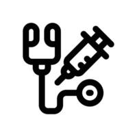 medical tool line icon. Clean and minimalist icon for websites and mobile apps. vector