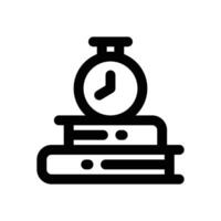 homework line icon. Clean and minimalist icon for websites, mobile apps, presentations, and logos. Fully scalable and customizable for any project. vector