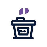 podium duotone icon. Sleek and modern icon for websites, mobile apps, marketing materials, and corporate design. Fully scalable and ready to use. vector
