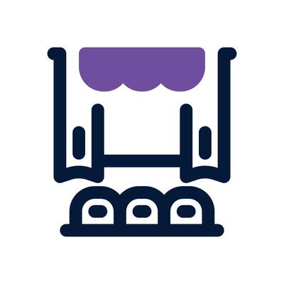 theater duotone icon. Sleek and modern icon for websites, mobile apps, marketing materials, and corporate design. Fully scalable and ready to use.