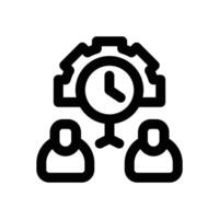 discipline line icon. Clean and minimalist icon for websites and mobile apps. vector