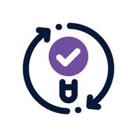 research duotone icon. Sleek and modern icon for websites, mobile apps, marketing materials, and corporate design. Fully scalable and ready to use. vector