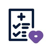 medication dual tone icon. Sleek and modern icon for websites and mobile apps. vector