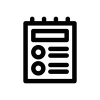 task line icon. Clean and minimalist icon for websites and mobile apps. vector