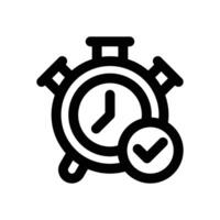 on time line icon. Clean and minimalist icon for websites, mobile apps, presentations, and logos. Fully scalable and customizable for any project. vector