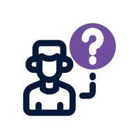 partner duotone icon. Sleek and modern icon for websites, mobile apps, marketing materials, and corporate design. Fully scalable and ready to use. vector