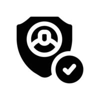 private life glyph icon. Strong and solid icon for websites and mobile apps. vector