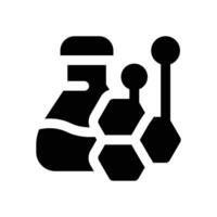formula glyph icon. Strong and solid icon for websites and mobile apps. vector