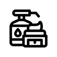 skincare line icon. Clean and minimalist icon for websites and mobile apps. vector