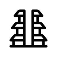 landmark line icon. Clean and minimalist icon for websites, mobile apps, presentations, and logos. Fully scalable and customizable for any project. vector