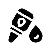 glue glyph icon. Strong and solid icon for websites and mobile apps. vector