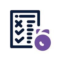 diet plan dual tone icon. Sleek and modern icon for websites and mobile apps. vector