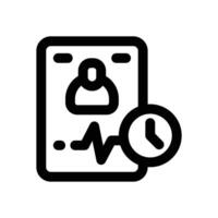 sport training line icon. Clean and minimalist icon for websites and mobile apps. vector