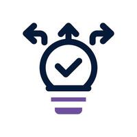 ability dual tone icon. Sleek and modern icon for websites and mobile apps. vector