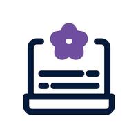 customer review duotone icon. Sleek and modern icon for websites, mobile apps, marketing materials, and corporate design. Fully scalable and ready to use. vector