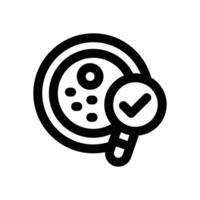 cell line icon. Clean and minimalist icon for websites, mobile apps, presentations, and logos. Fully scalable and customizable for any project. vector