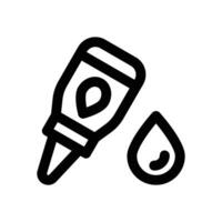 glue line icon. Clean and minimalist icon for websites and mobile apps. vector