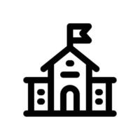 university line icon. Clean and minimalist icon for websites and mobile apps. vector