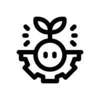 agriculture line icon. Clean and minimalist icon for websites and mobile apps. vector