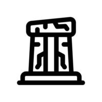 stone age line icon. Clean and minimalist icon for websites, mobile apps, presentations, and logos. Fully scalable and customizable for any project. vector