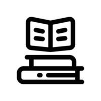 reading line icon. Clean and minimalist icon for websites and mobile apps. vector