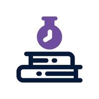 homework duotone icon. Sleek and modern icon for websites, mobile apps, marketing materials, and corporate design. Fully scalable and ready to use. vector