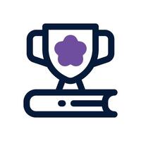 academic achievement duotone icon. Sleek and modern icon for websites, mobile apps, marketing materials, and corporate design. Fully scalable and ready to use. vector