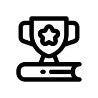 academic achievement line icon. Clean and minimalist icon for websites, mobile apps, presentations, and logos. Fully scalable and customizable for any project. vector